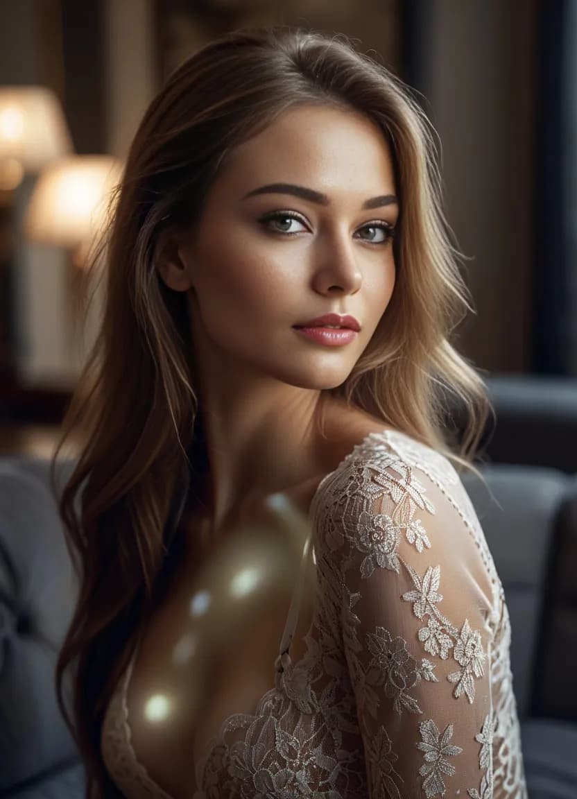 AI-generated portrait for foxy_cutie_