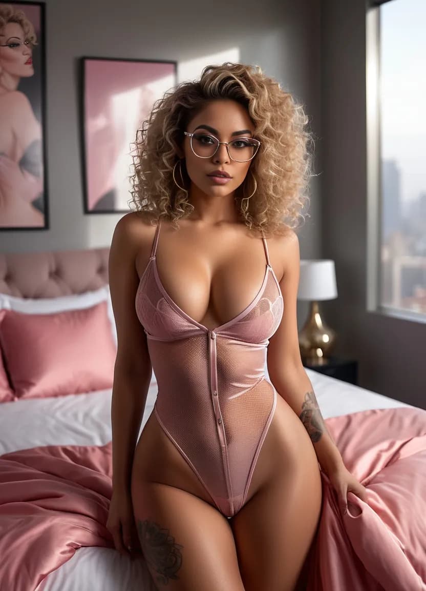 AI-generated portrait for Goldencurls3